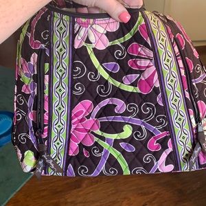 Flowered Pattern Vera Bradley Purse